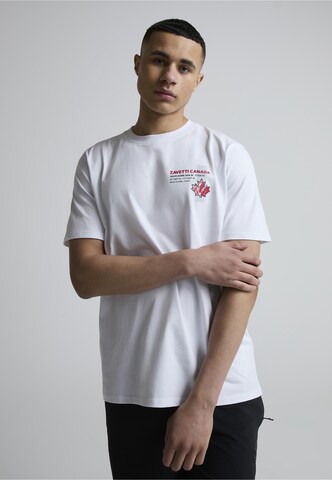 T-Shirt 'Alonso' Zavetti Canada en blanc