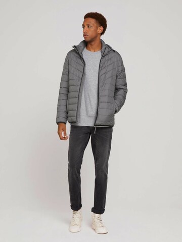 TOM TAILOR DENIM Between-Season Jacket in Grey