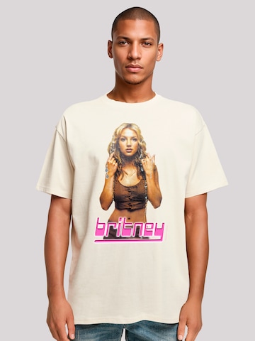 F4NT4STIC Shirt in Beige: voorkant
