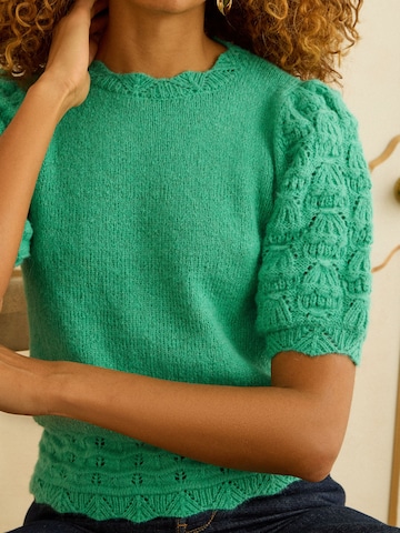 love & roses - Jersey en verde