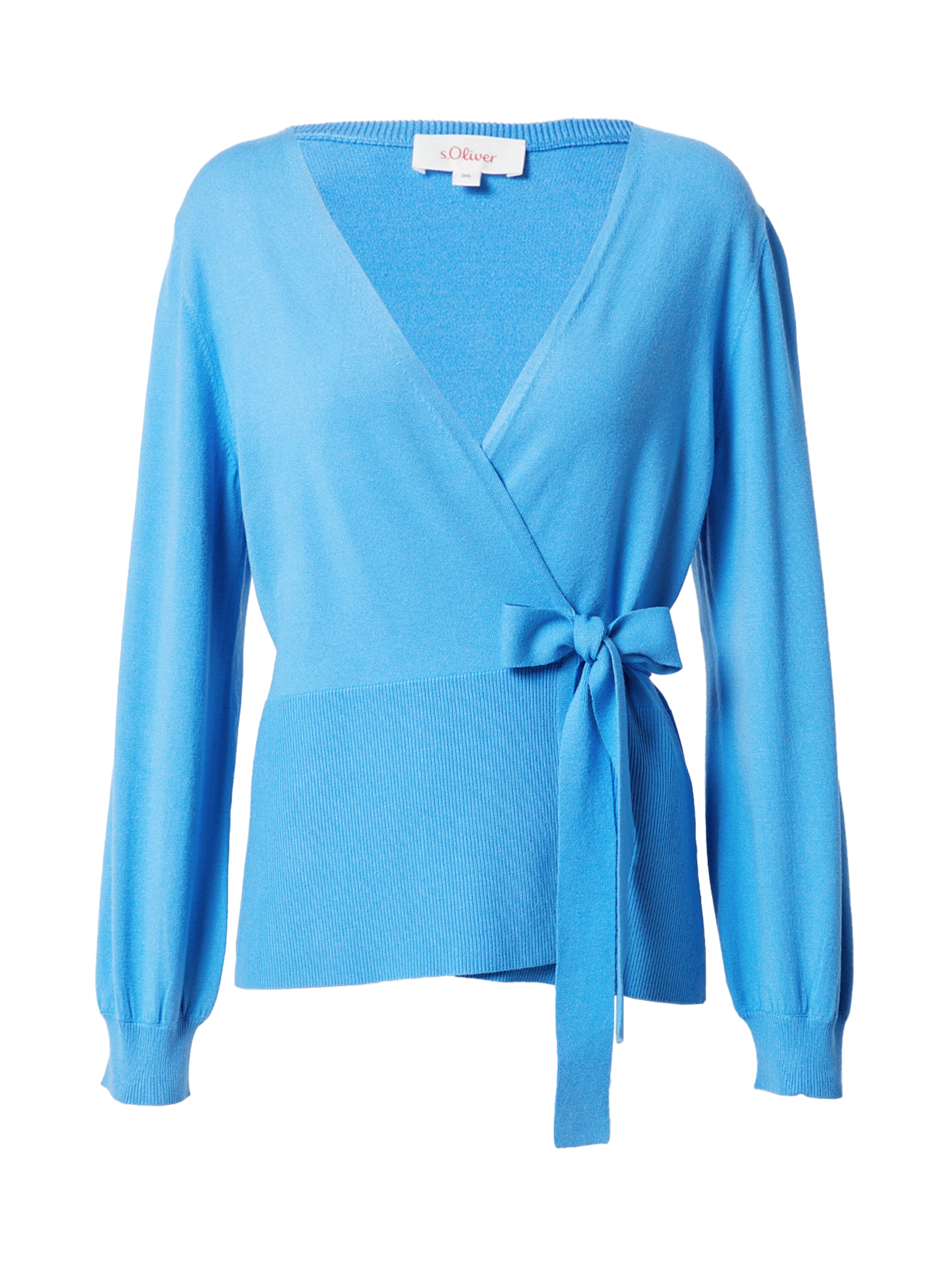 Cardigan s.Oliver en bleu : devant