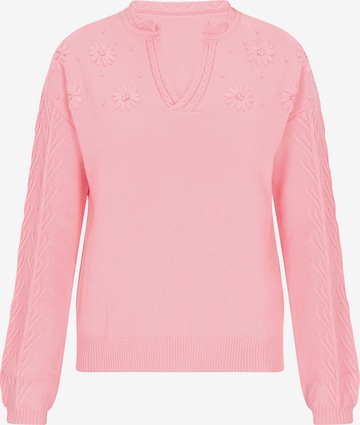 rožinė IZIA Megztinis: priekis