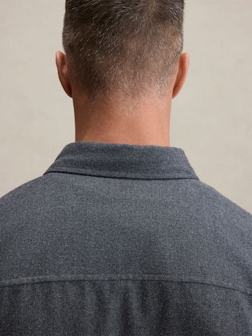 Coupe regular Chemise 'Leopold' DAN FOX APPAREL en gris