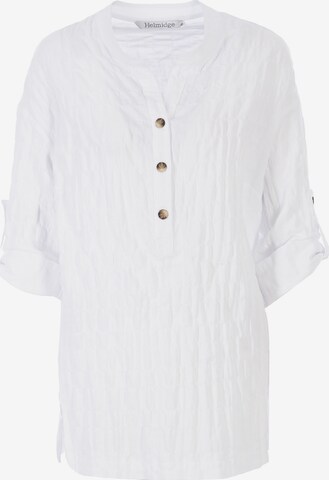 HELMIDGE Blouse in Wit: voorkant