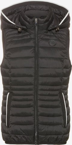 WLD Vest 'Soulking' in Black: front