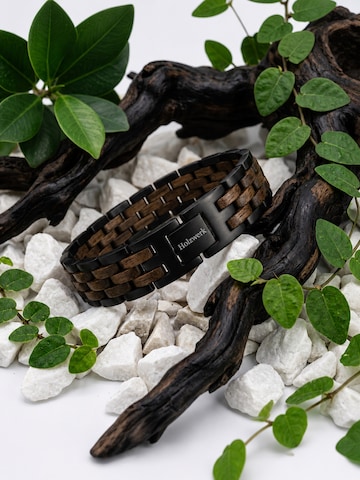 Bracelet 'BERGSEE' Holzwerk en marron