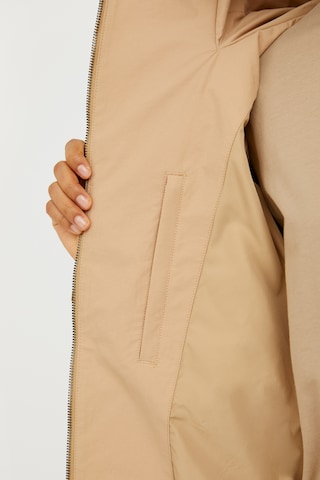 Finn Flare Outdoorjas 'Asymmetra' in Beige