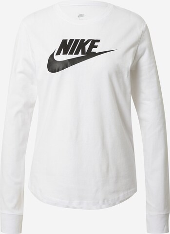 Nike Sportswear Shirt in Wit: voorkant