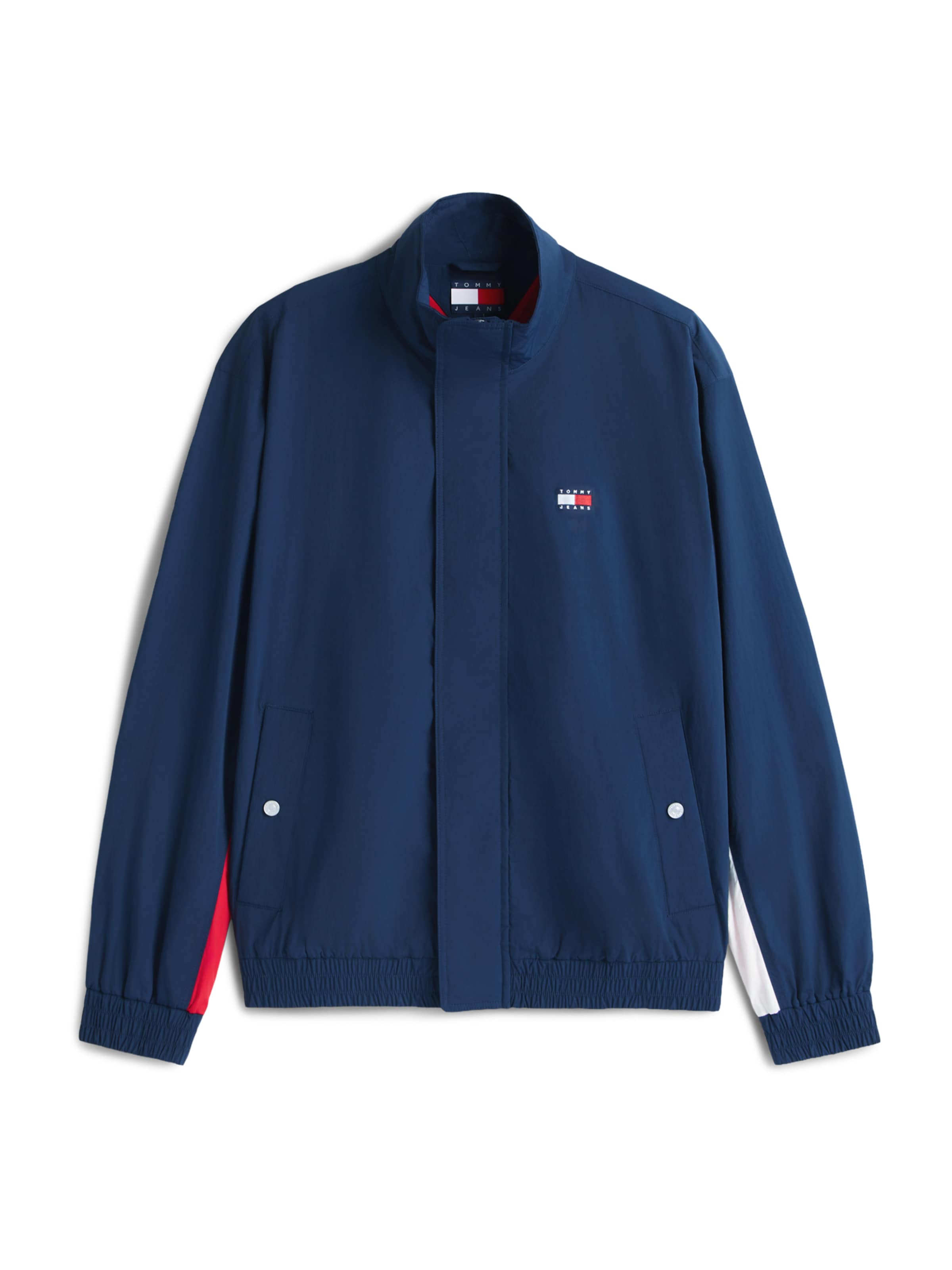 Tommy Jeans Between-season jacket 'HERITAGE' in Blue: front