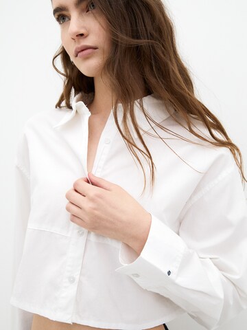 Pull&Bear Blouse in Wit