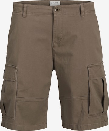 JACK & JONES Cargo trousers 'JPSTCole JJJonnie' in Brown: front