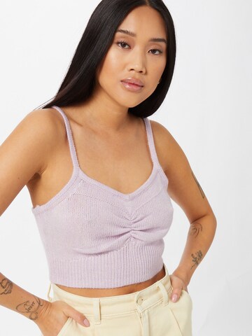 Cotton On Top in Purple: front