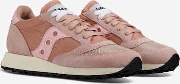 Baskets basses 'JAZZ ORIGINAL VINTAGE' Saucony Originals en rose : devant