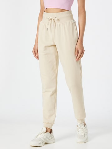 Urban Classics Tapered Broek in Beige: voorkant