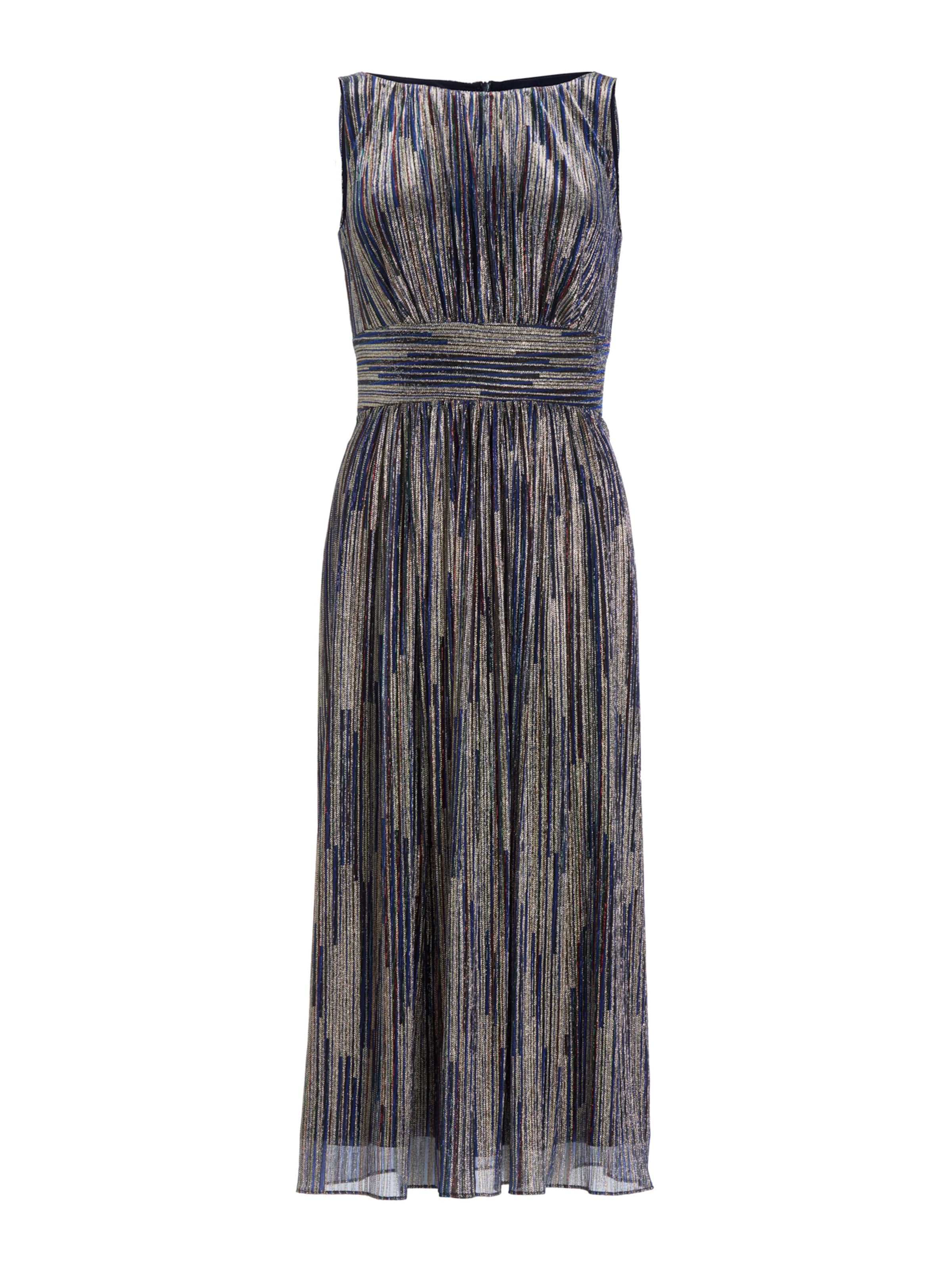 SWING Cocktail Dress in Blue: front