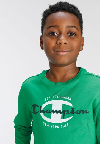 žalia Champion Authentic Athletic Apparel Marškinėliai