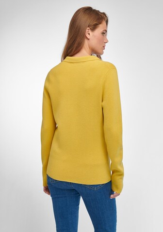 Cardigan Peter Hahn en jaune