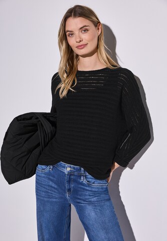 STREET ONE Pullover in Schwarz: Vorderseite