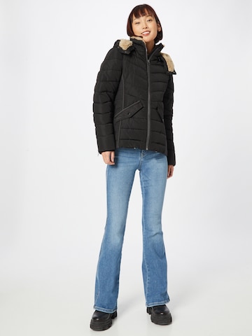 TOM TAILOR Winter Jacket in Black