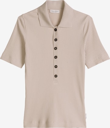 T-shirt Marc O'Polo en beige : devant