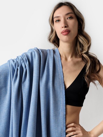 MARSIKOH Beach Towel 'Isola di Dino' in Blue