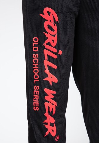 Loosefit Pantaloni 'Augustine' di Gorilla Wear in nero