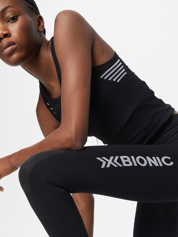X-BIONIC Skinny Παντελόνι φόρμας 'ENERGIZER 4.0' σε μαύρο