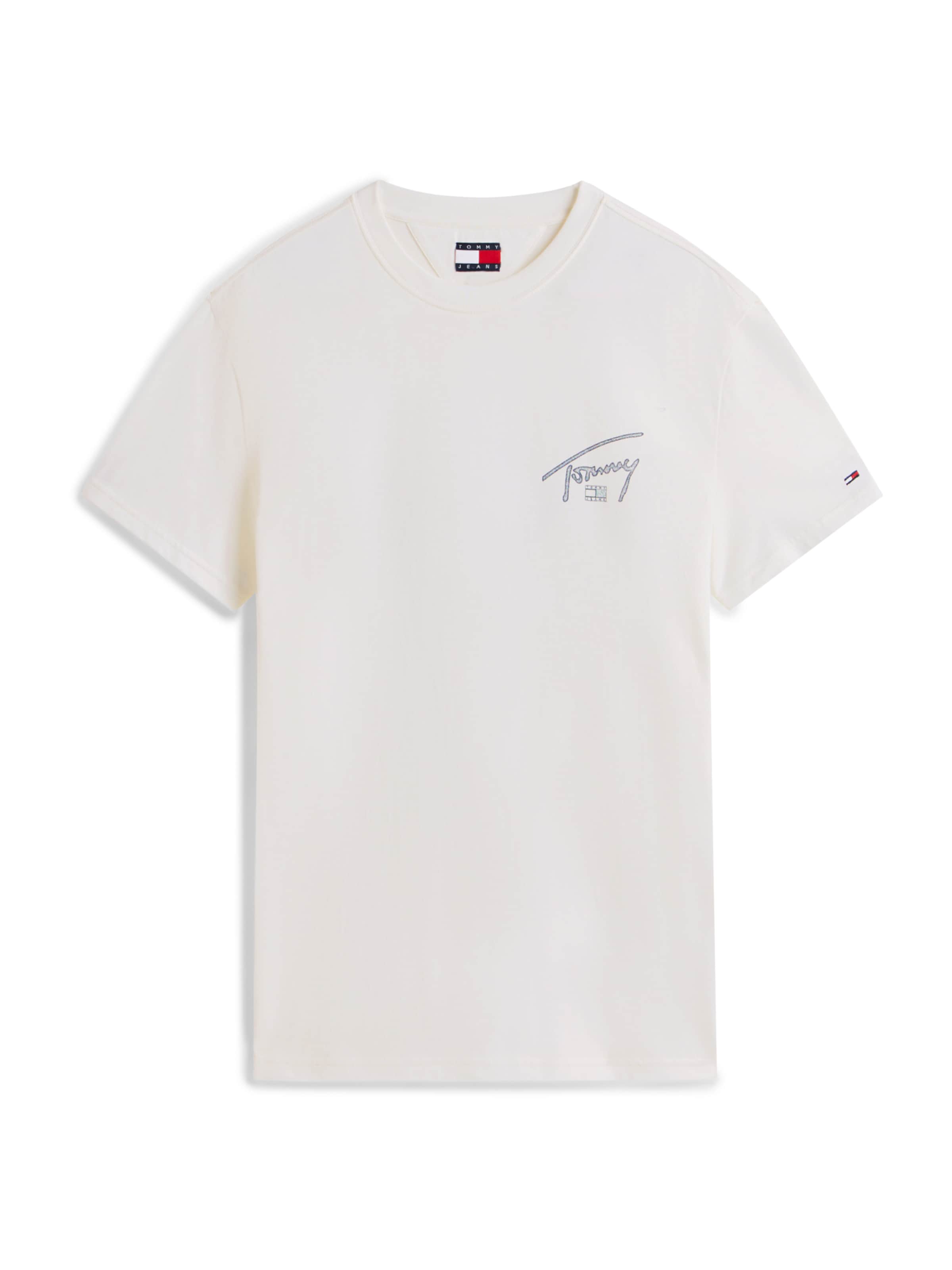 Tommy Jeans - Camisa em branco: frente