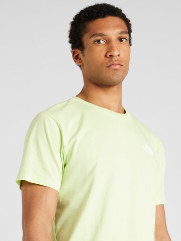 THE NORTH FACE - Camiseta 'SIMPLE DOME' en verde
