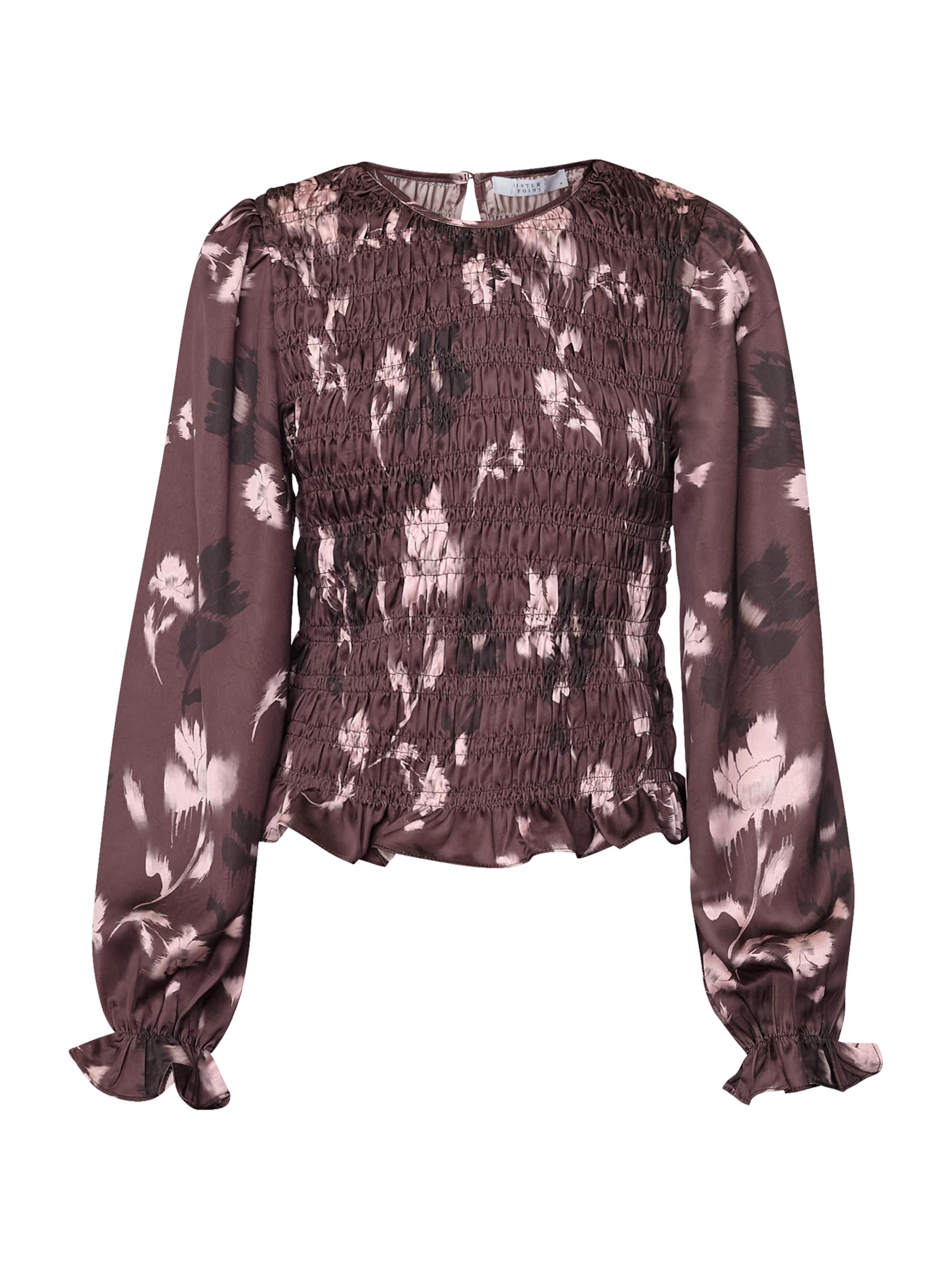 Camicia da donna 'NIX-LS19' di SISTERS POINT in marrone: frontale
