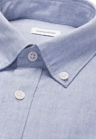 SEIDENSTICKER Regular fit Business shirt in Blue