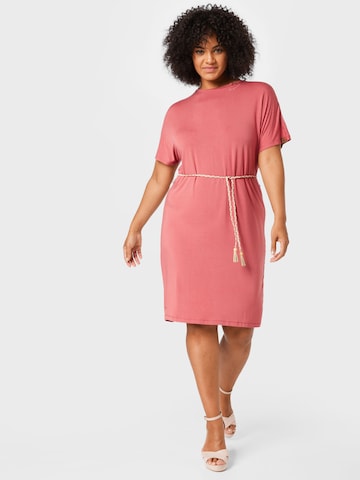 Robe 'KASS' Ragwear Plus en rose : devant