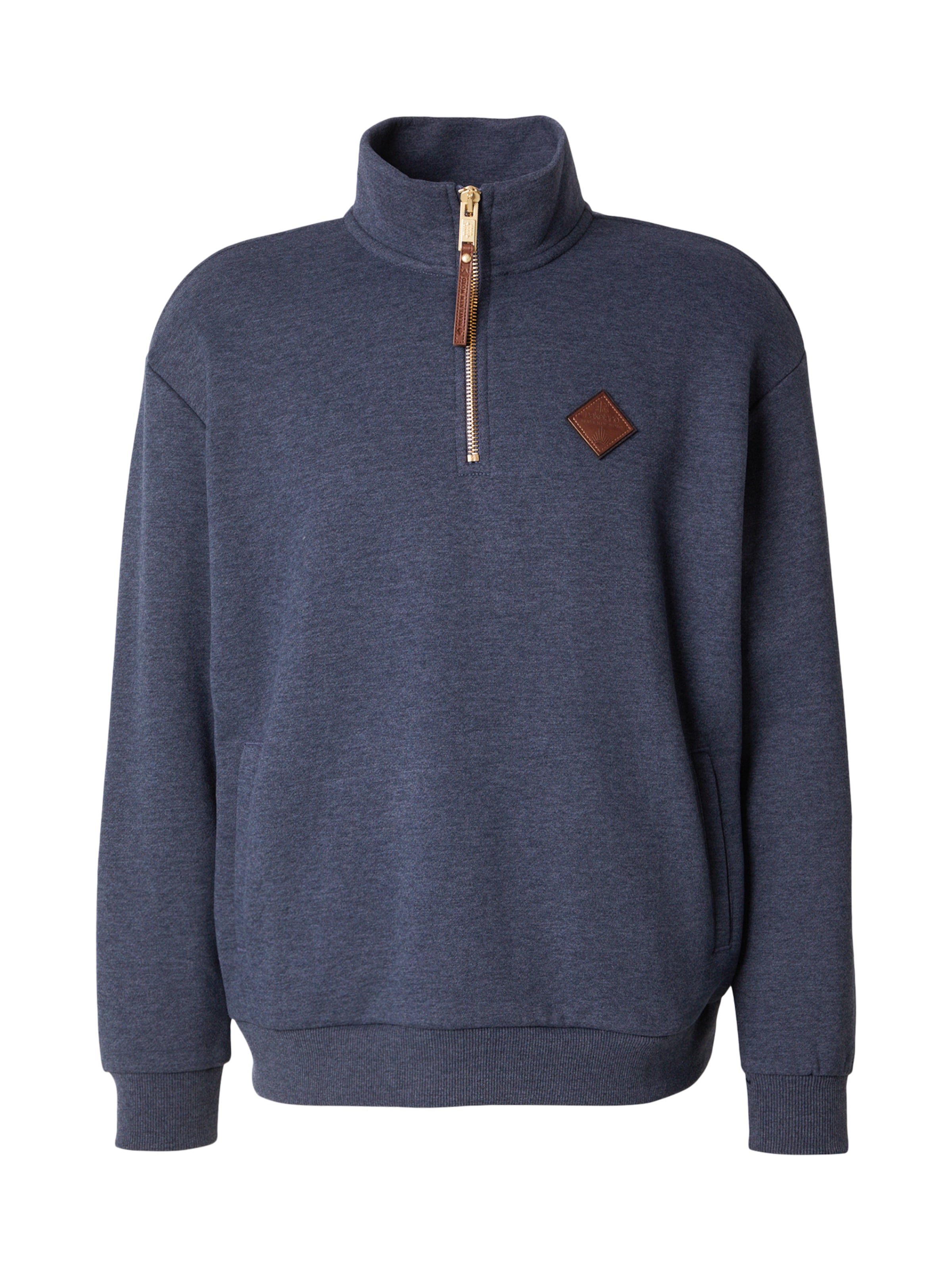 naketanoSweater majica - plava boja: prednji dio