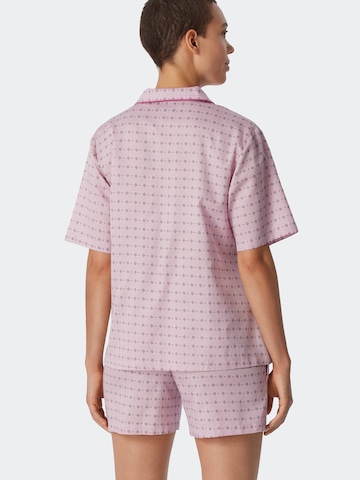 SCHIESSER Pyjama 'Selected Premium Inspiration' in Roze