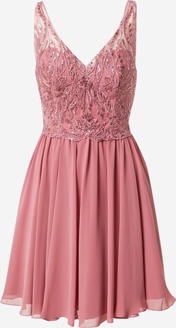 Laona - Vestido de gala en rosa: frente