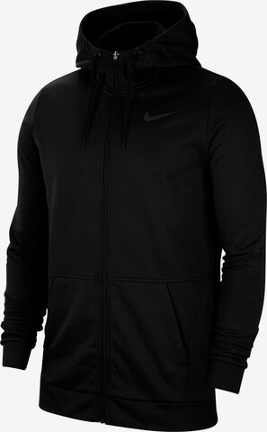 NIKE Sportsweatjacke in Schwarz