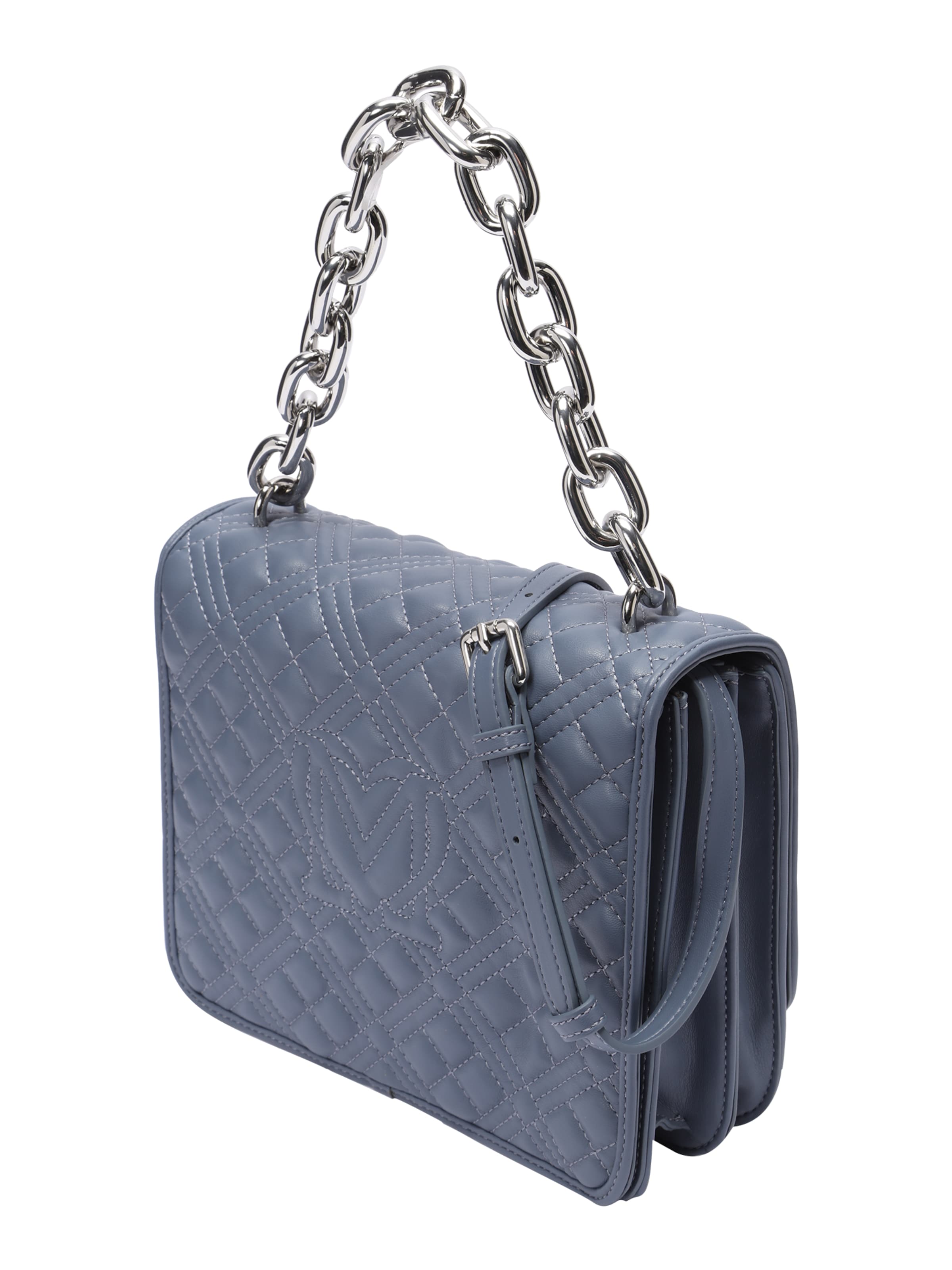 Love Moschino Skuldertaske i blå: tilbage