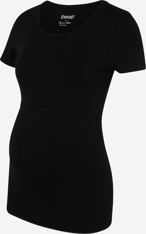 BOOB T-shirt i svart: framsida