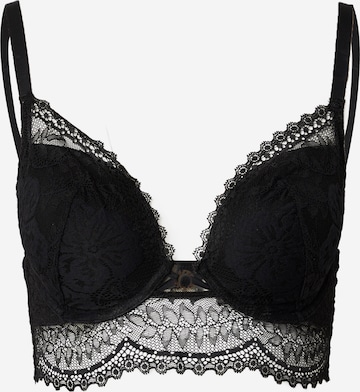 Bustier Soutien-gorge 'INDOMPTEE' ETAM en noir : devant