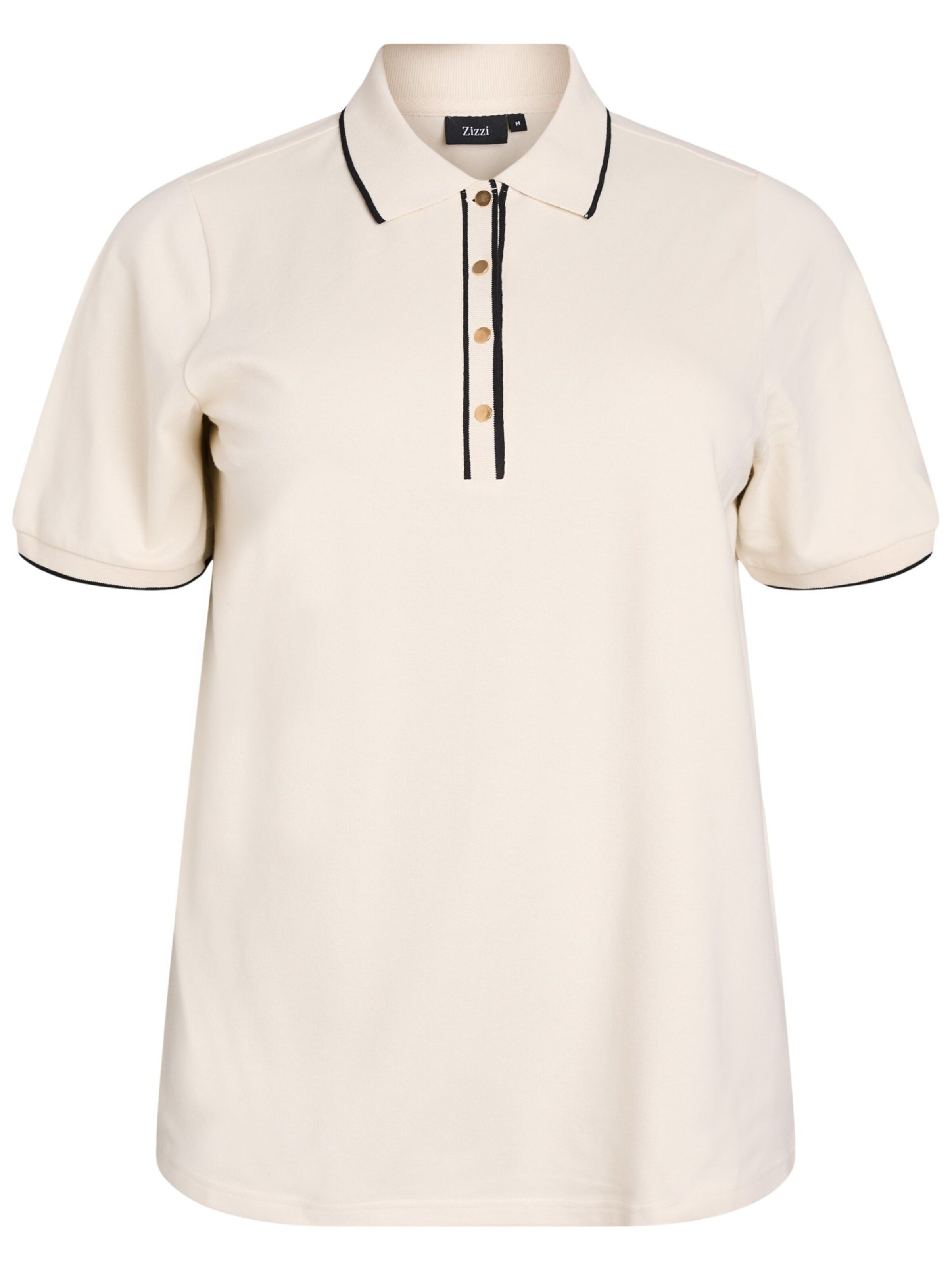 T-shirt 'Casila' Zizzi en beige : devant