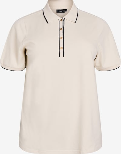 Zizzi Majica 'Casila' u svijetlobež / crna, Pregled proizvoda