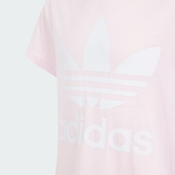 T-Shirt 'Trefoil' ADIDAS ORIGINALS en rose