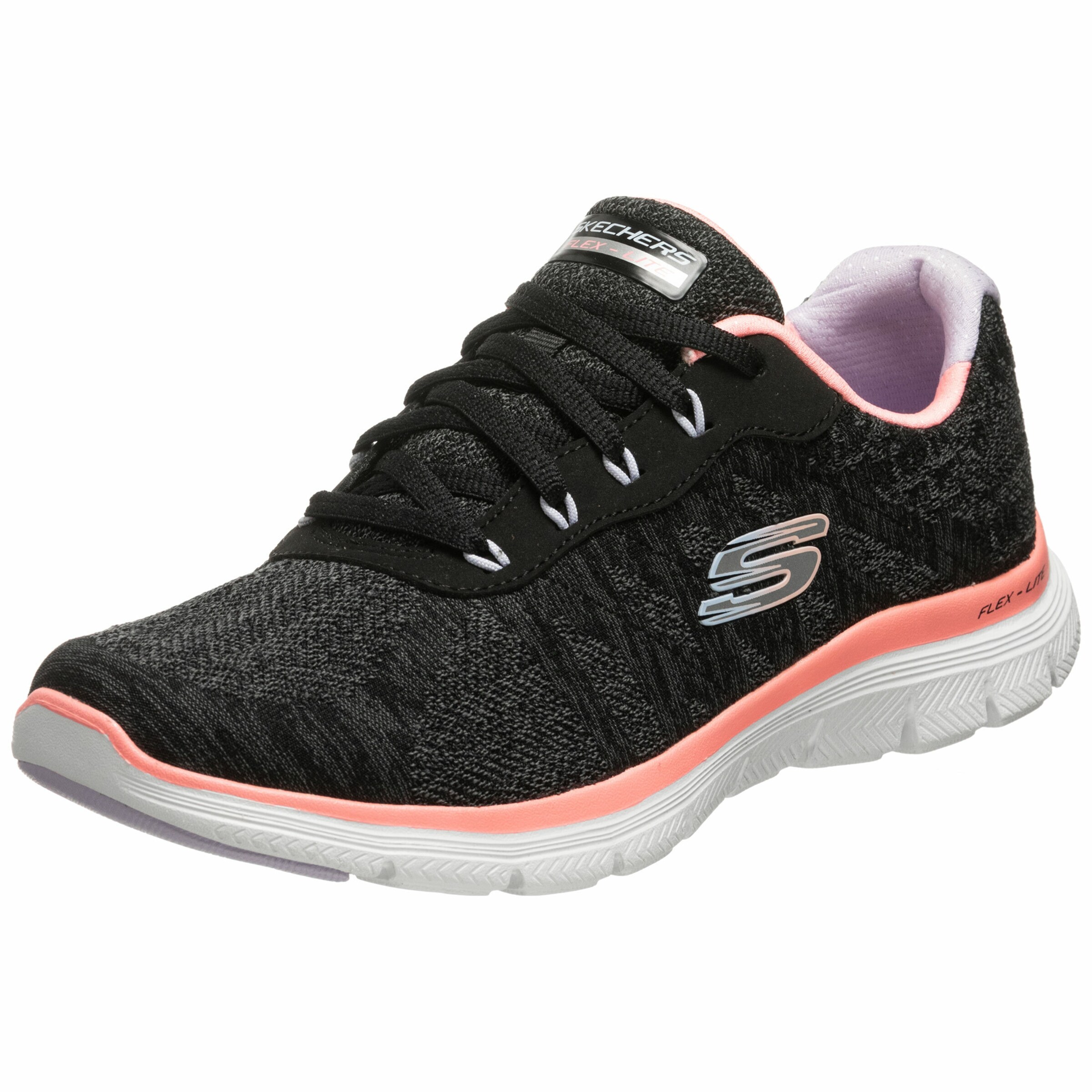 SKECHERS Sneaker in Schwarz: Vorderseite