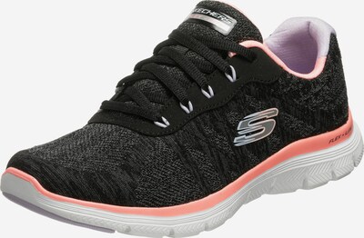 SKECHERS Sneaker in grau / pink / schwarz / weiß, Produktansicht