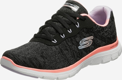 SKECHERS Sneakers laag in de kleur Grijs / Pink / Zwart / Wit, Productweergave