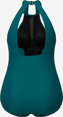 Ulla Popken Swimsuit in Blue