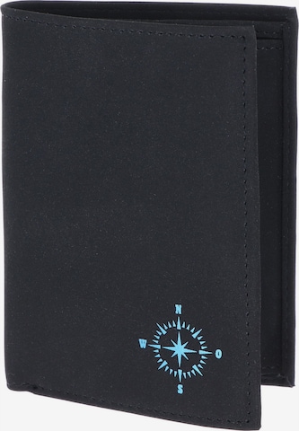 Porte-monnaies 'New Cryptan' OXMOX en noir : devant