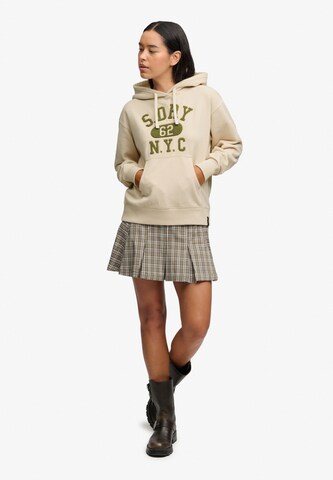Superdry & Co Sweatshirt 'Vintage Prep' in Beige