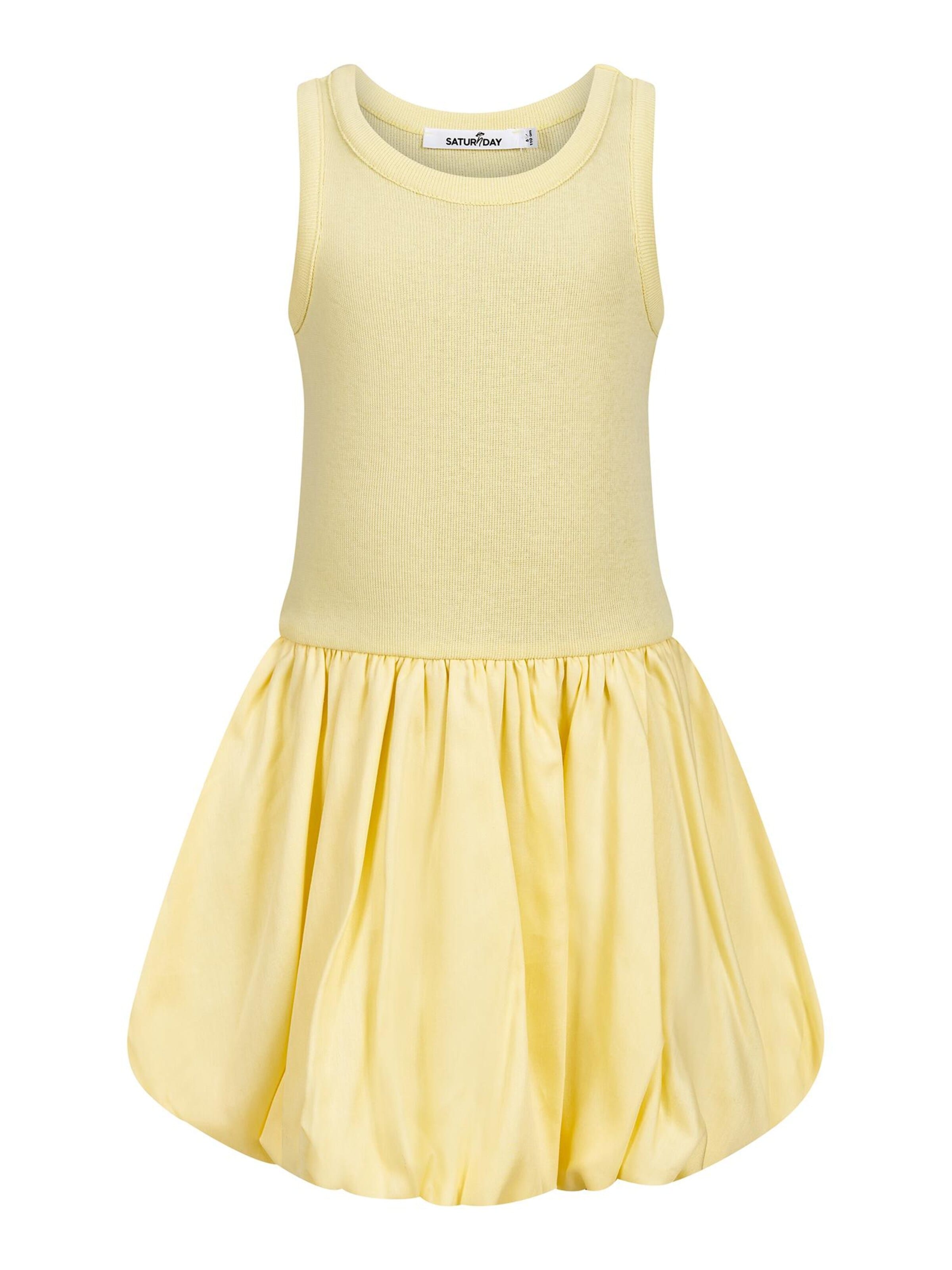 Robe 'Balloon' SATURNDAY en jaune : devant