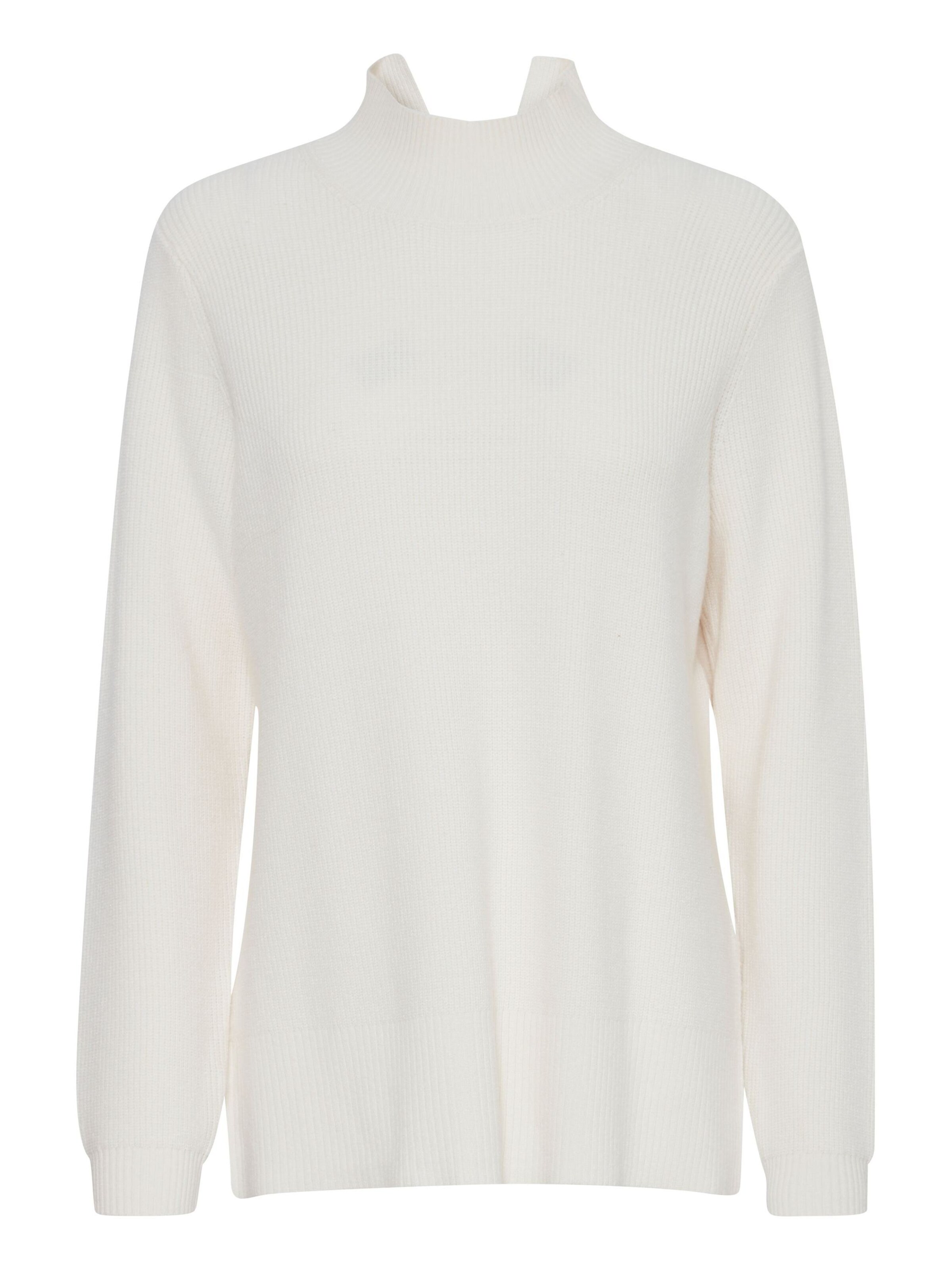 Pull-over 'Boston' ICHI en beige : devant